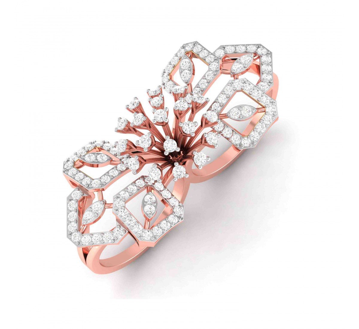 Mudhra Cocktail Diamond Ring