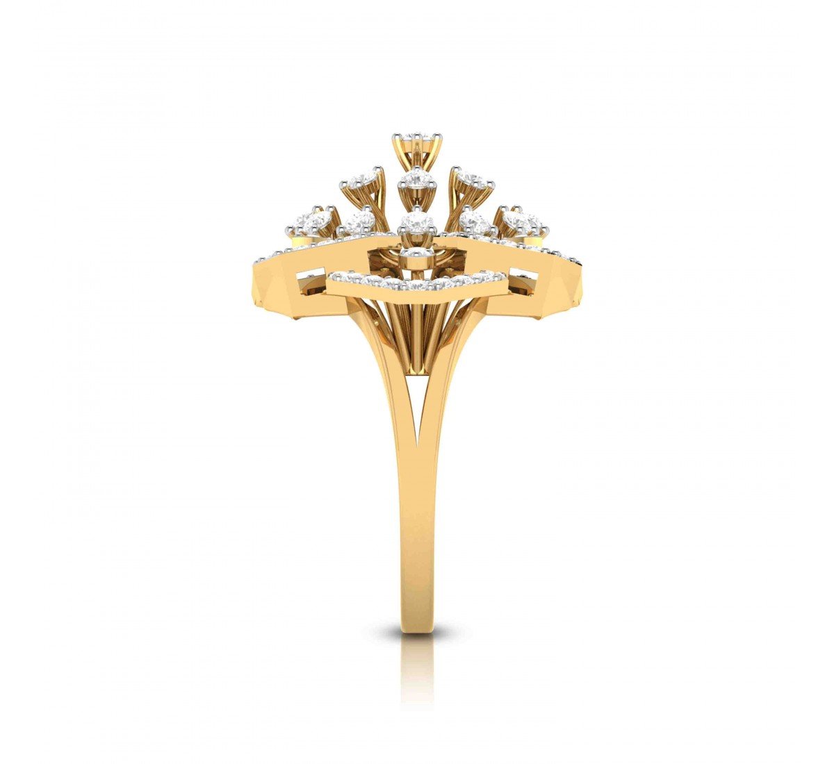 Mudhra Cocktail Diamond Ring