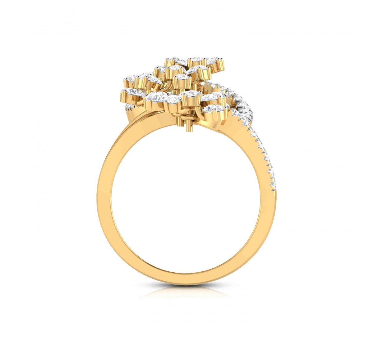 Sharlene Iolite Diamond Ring