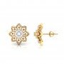 Demure Diamond Earrings