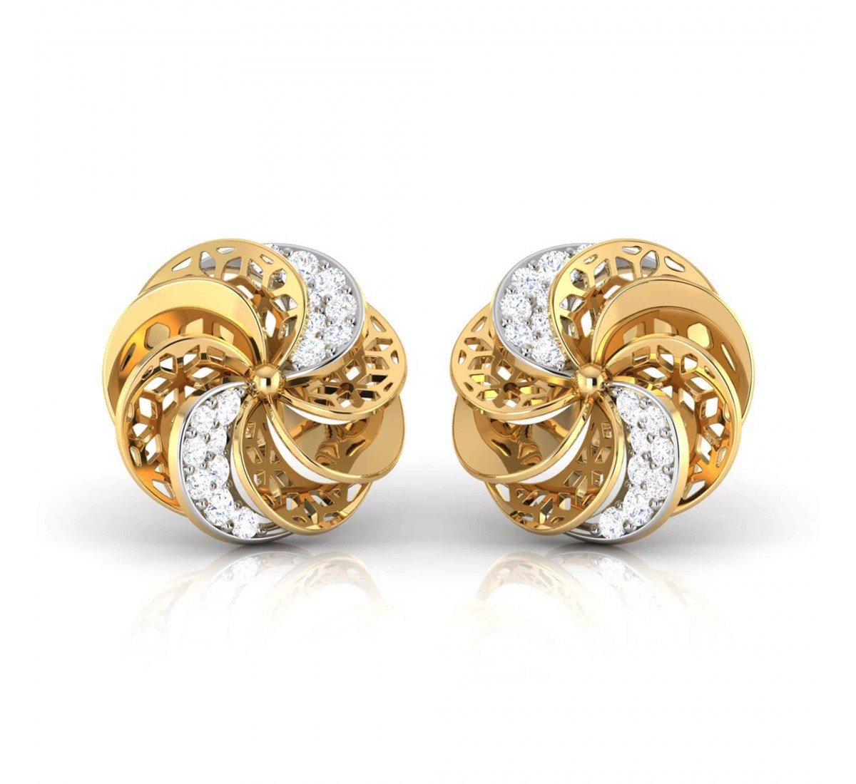 Cecely Dame Diamond Earrings