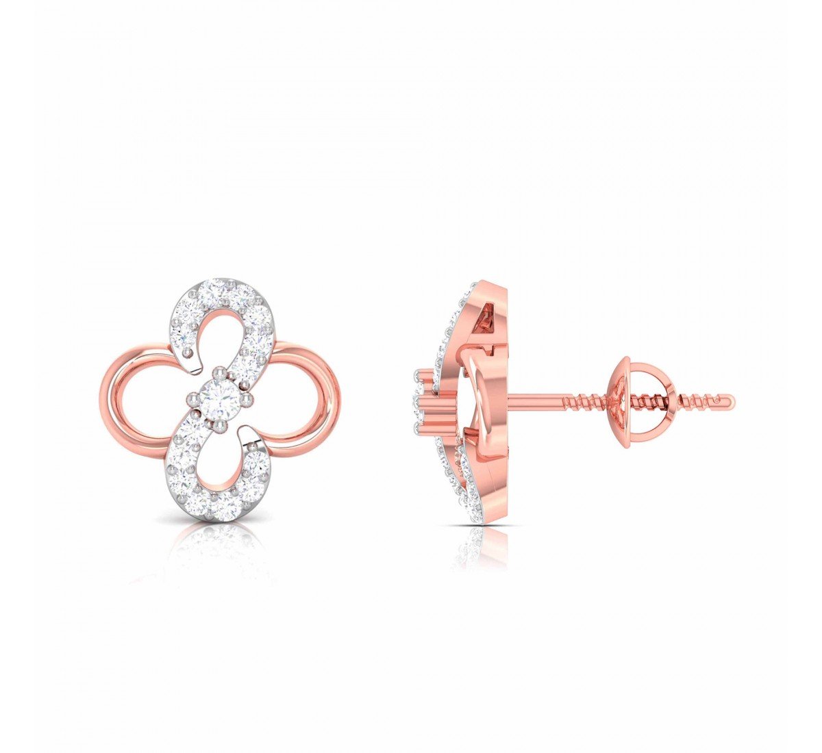 Mridini Stud Diamond Earrings