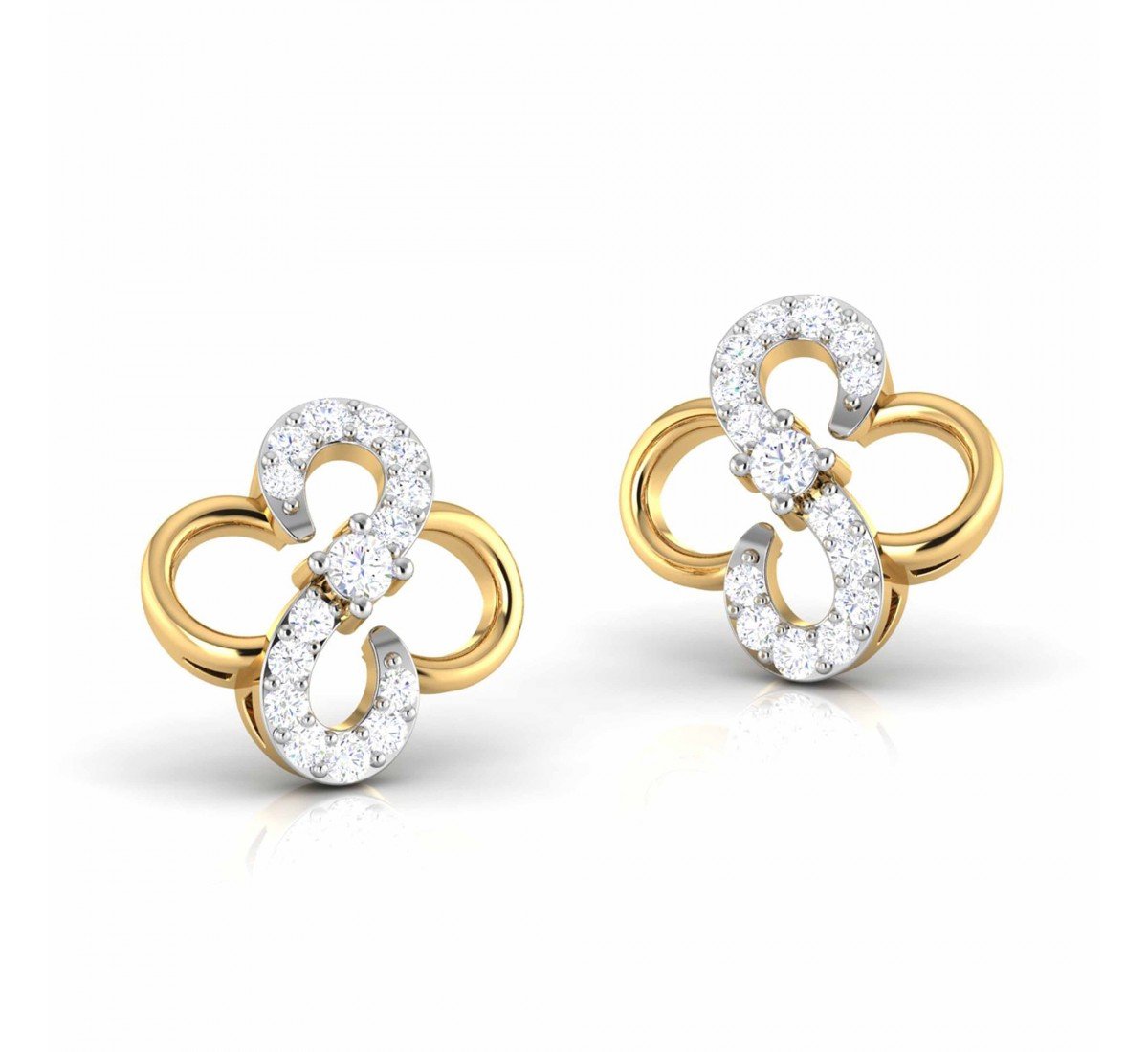 Mridini Stud Diamond Earrings