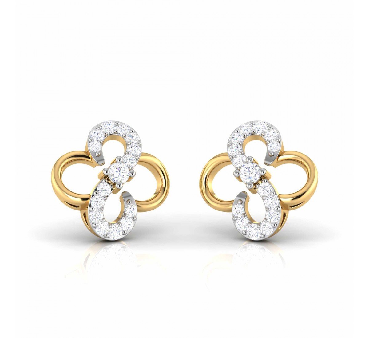 Mridini Stud Diamond Earrings