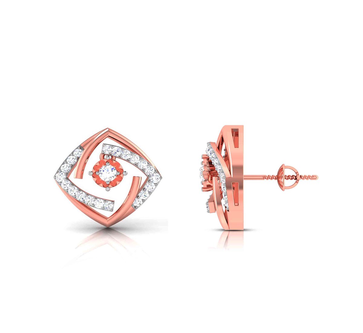 Renata Diamond Stud Earrings