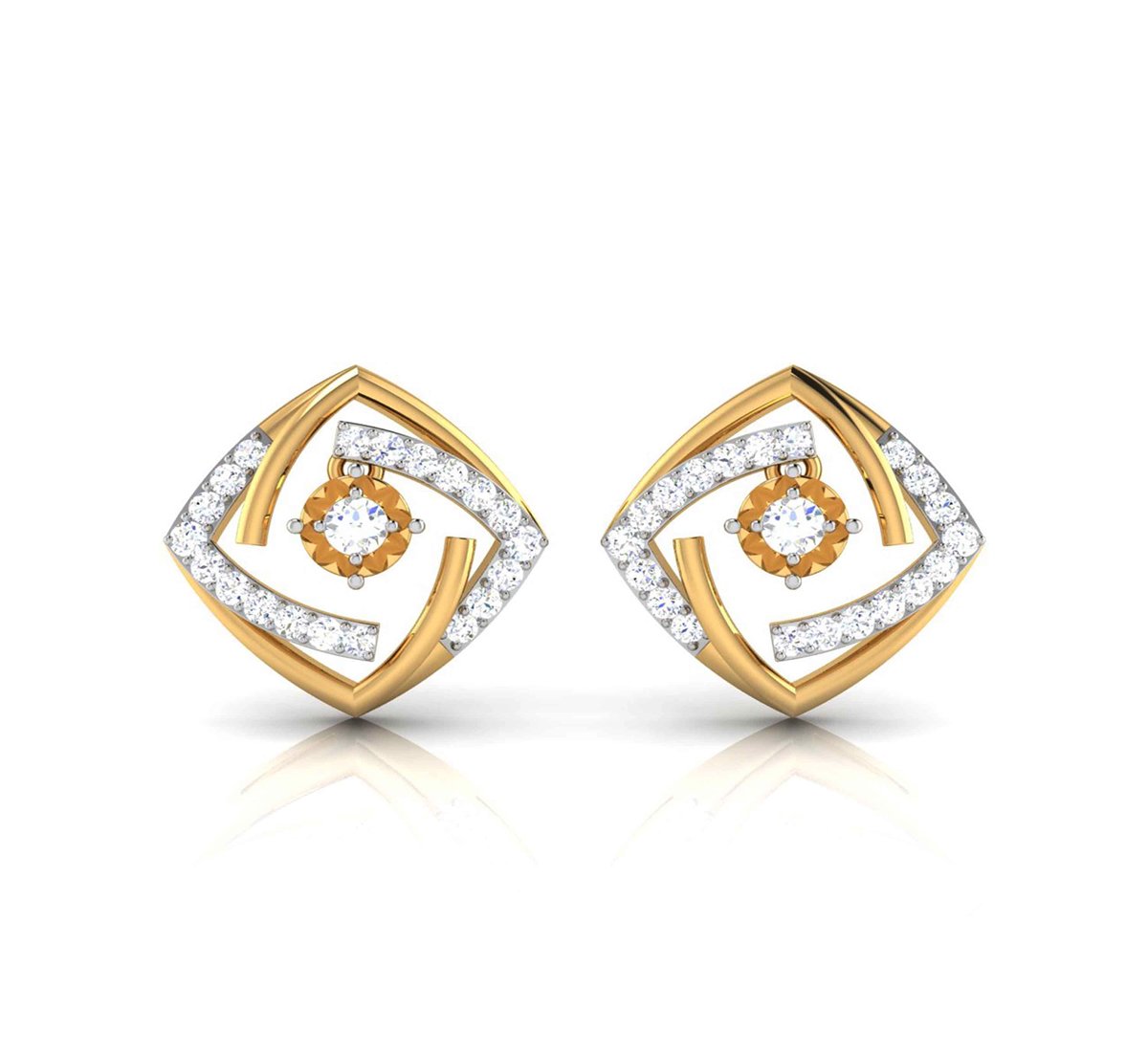 Renata Diamond Stud Earrings