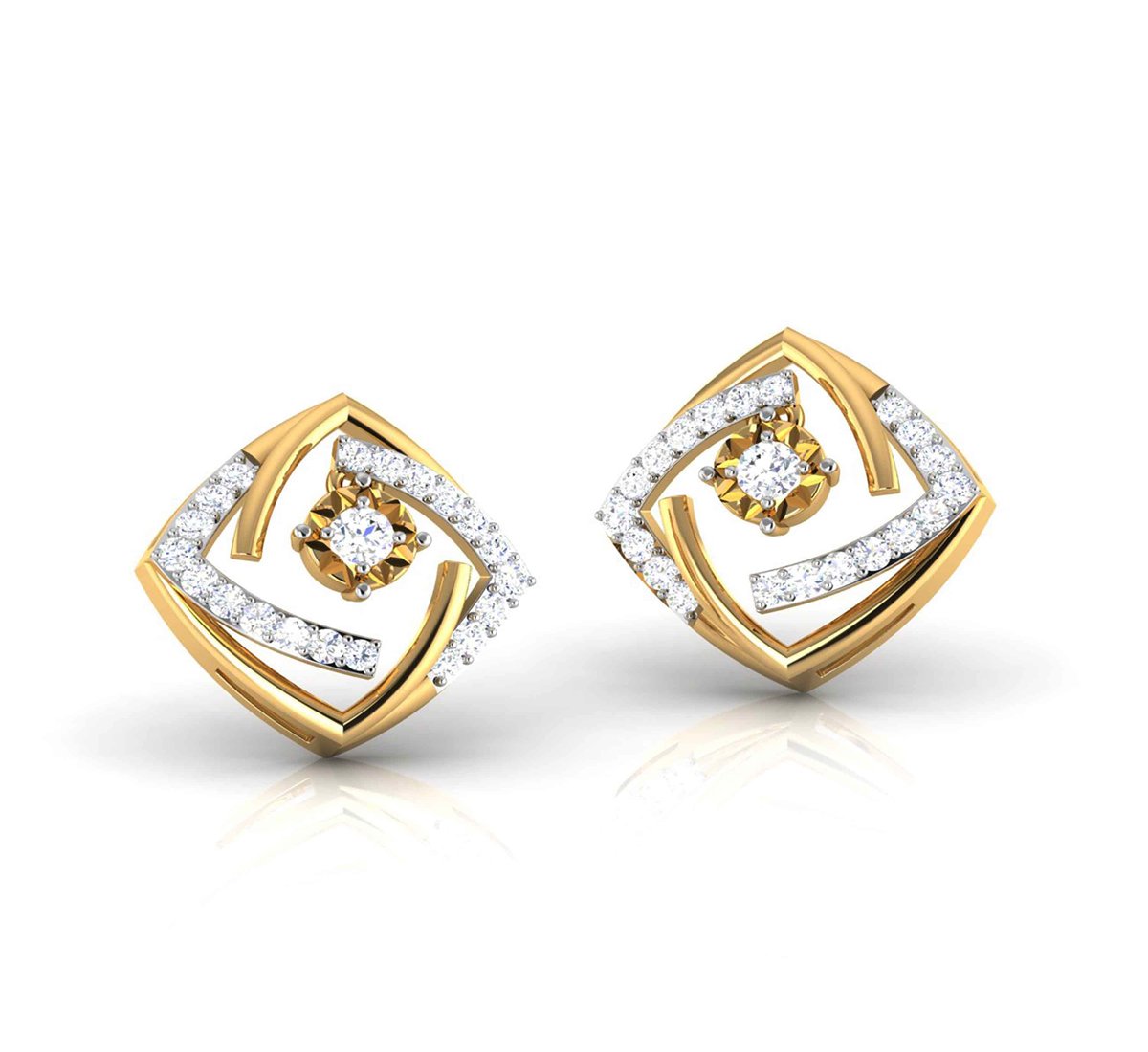 Renata Diamond Stud Earrings