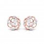 Pave Claw Diamond Earrings