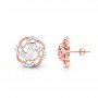 Pave Claw Diamond Earrings