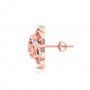 Pave Claw Diamond Earrings