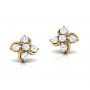 Ribbona Twist Diamond Earrings