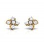 Ribbona Twist Diamond Earrings