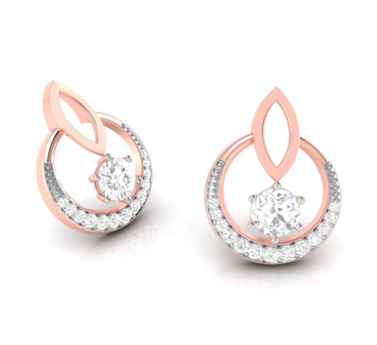 Hezel Magnoia Diamond Earrings