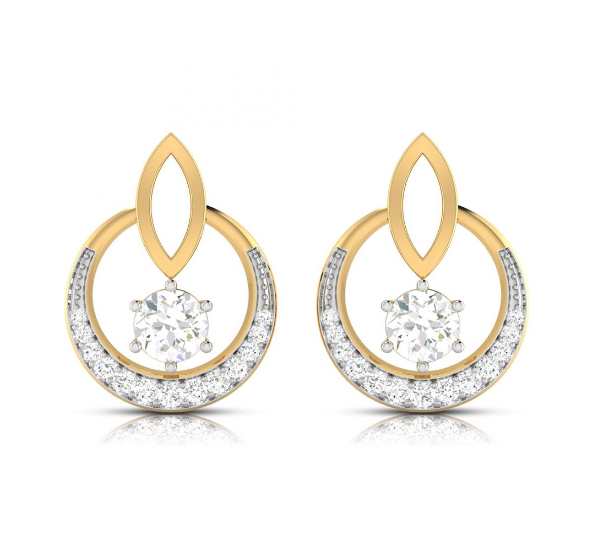 Hezel Magnoia Diamond Earrings