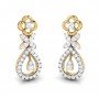 Para Looped Diamond Earrings