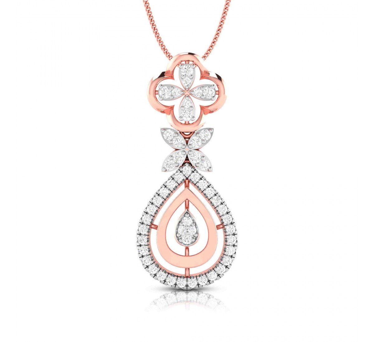 Alina Looped Diamond Pendant