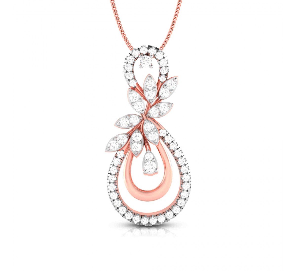 Cute Zig Diamond Pendant