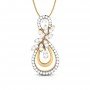 Cute Zig Diamond Pendant