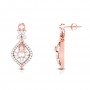 Pramid Diamond Earrings