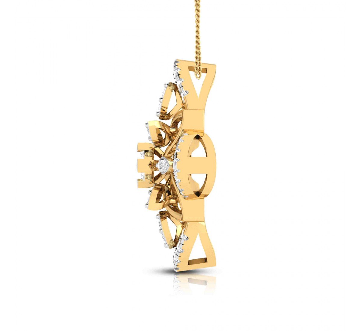 Jesus Isabella Diamond Pendant