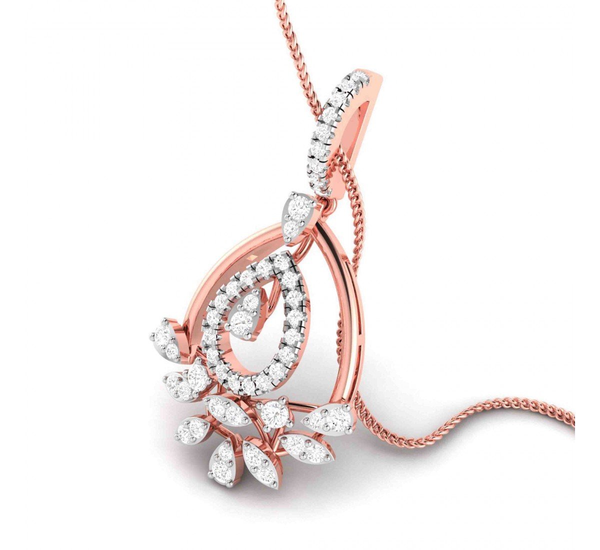 Trio Angelic Diamond Pendant