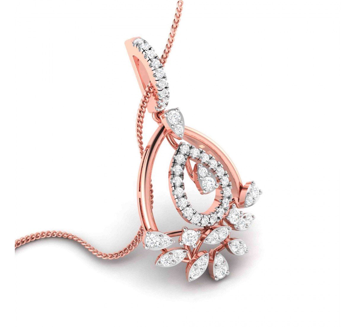 Trio Angelic Diamond Pendant