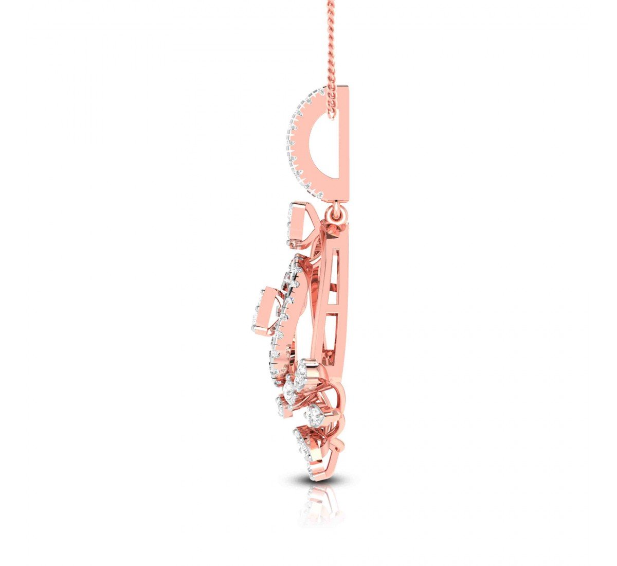 Trio Angelic Diamond Pendant