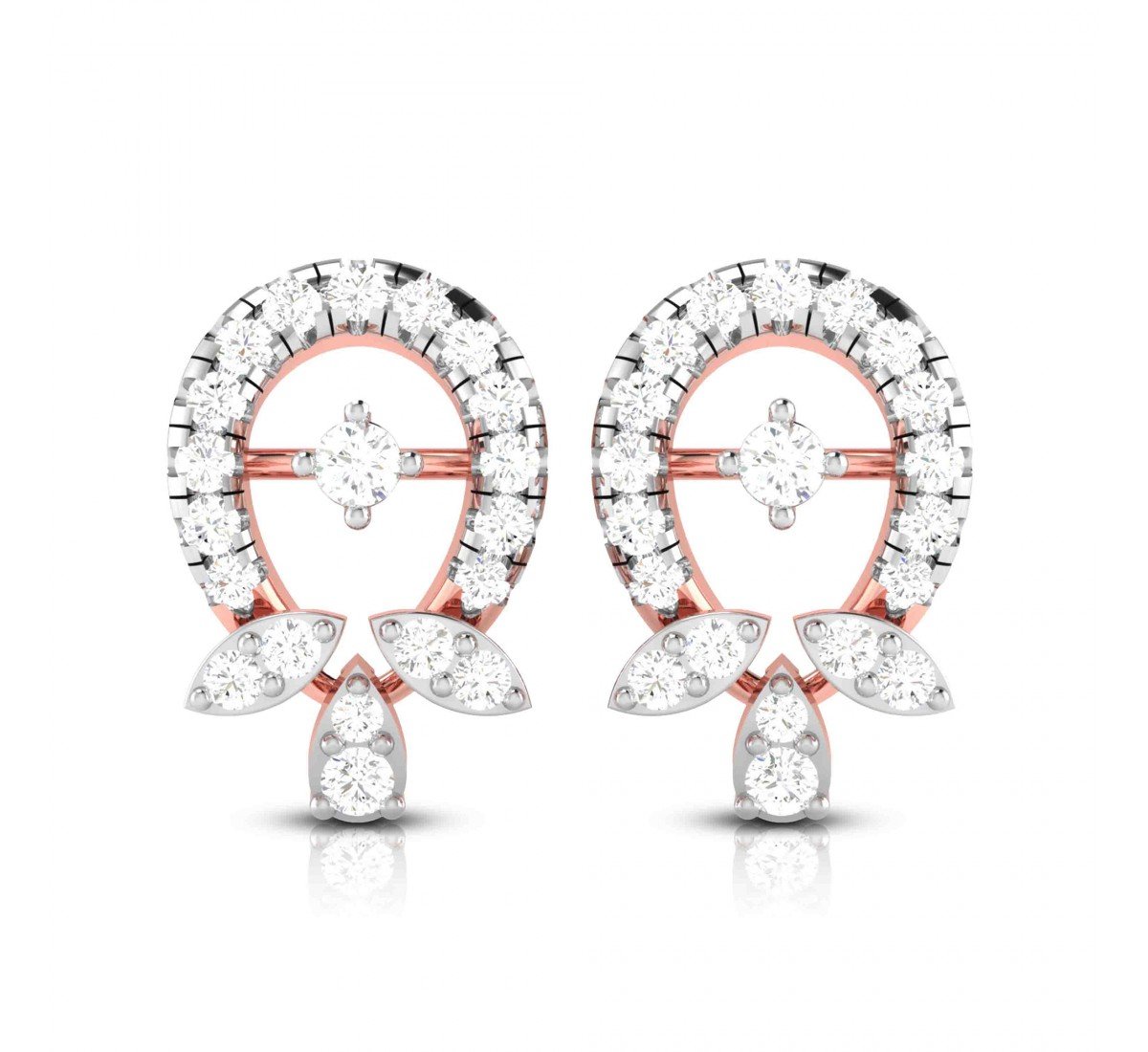 Foxtrot Diamond Earrings