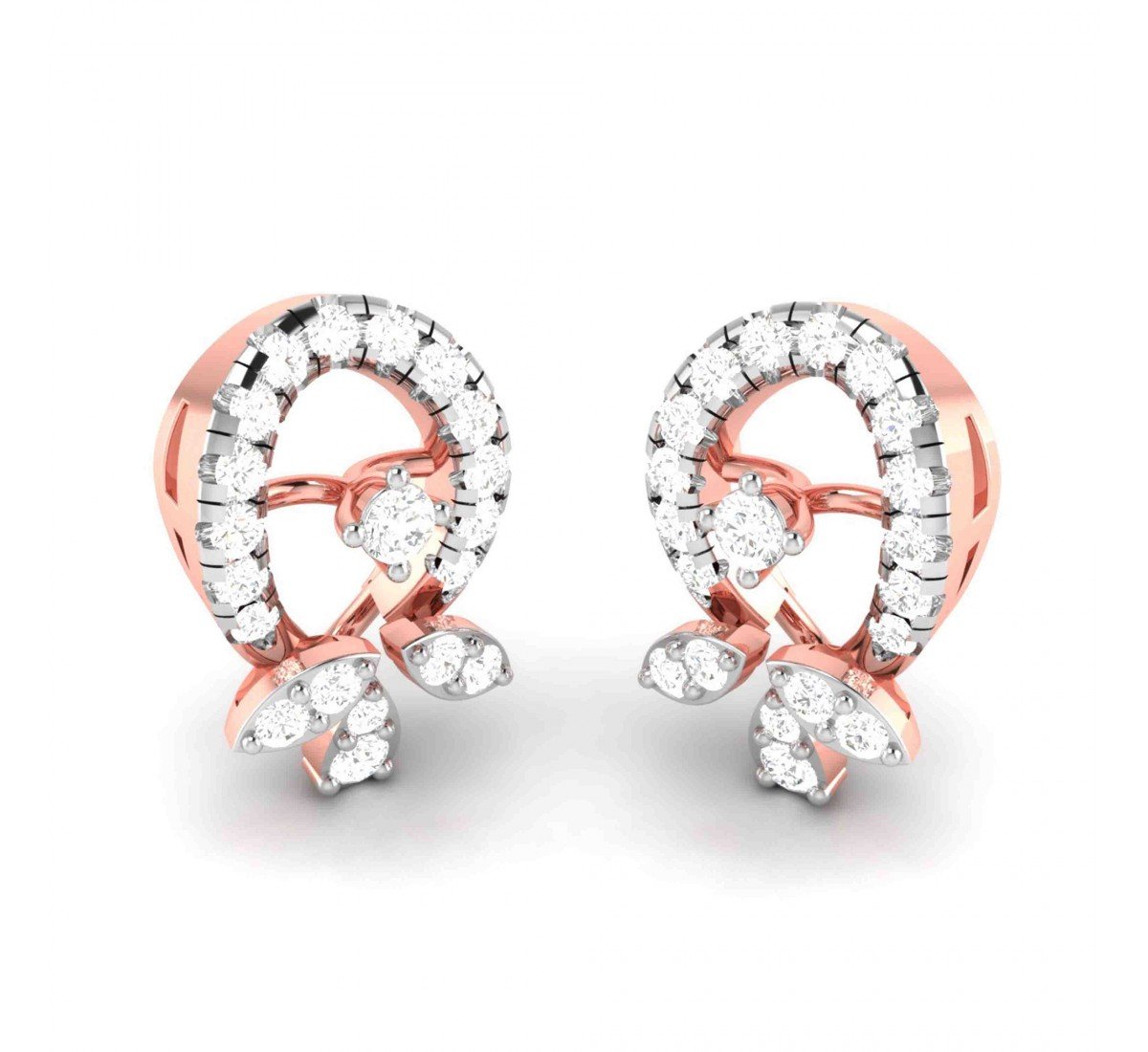 Foxtrot Diamond Earrings