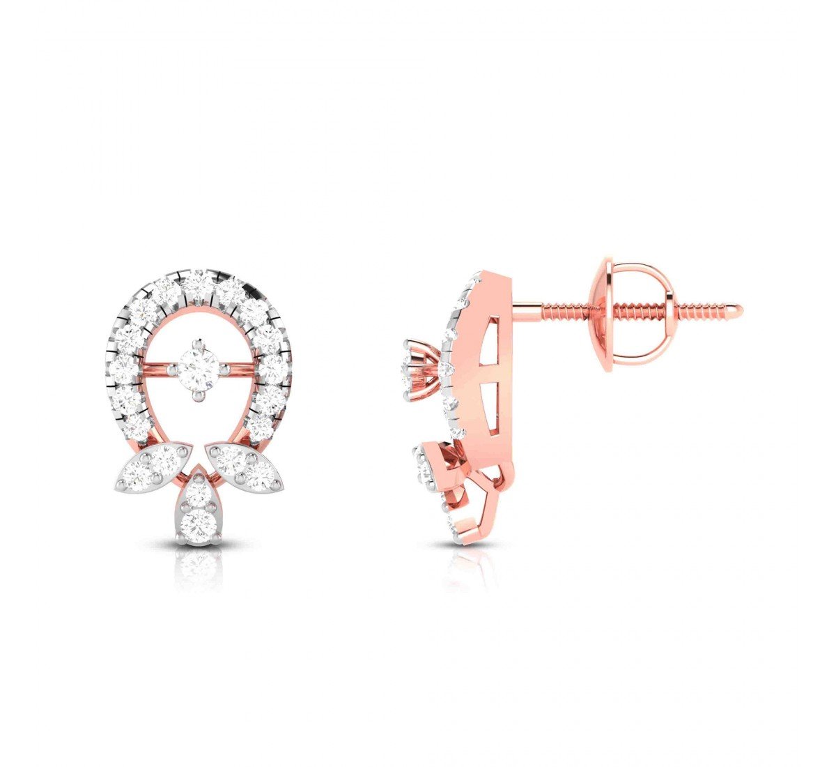 Foxtrot Diamond Earrings