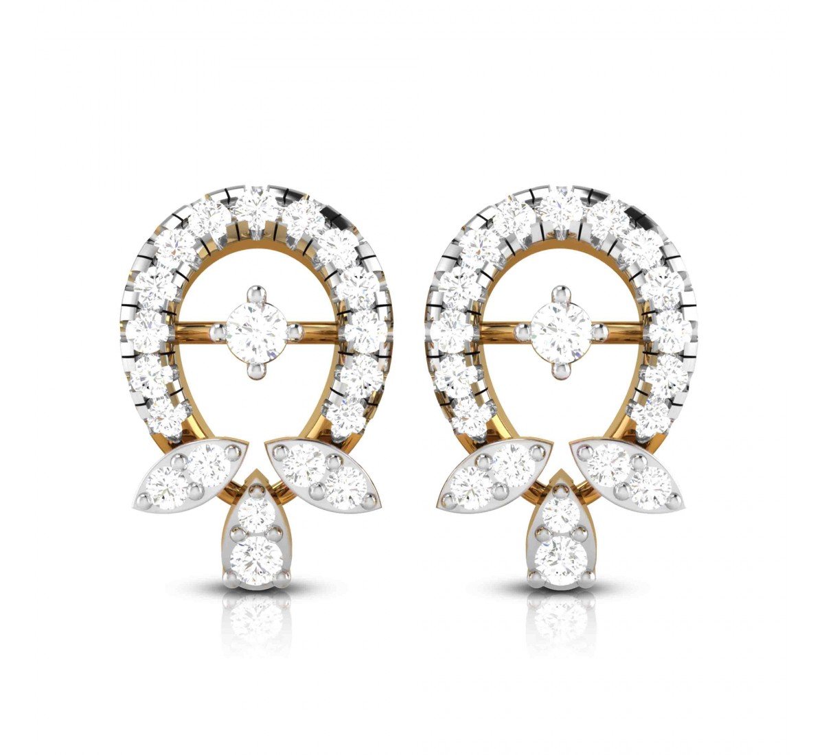 Foxtrot Diamond Earrings