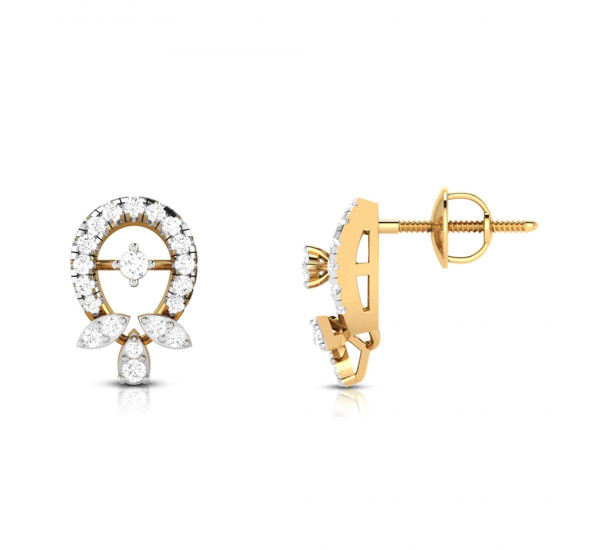 Foxtrot Diamond Earrings