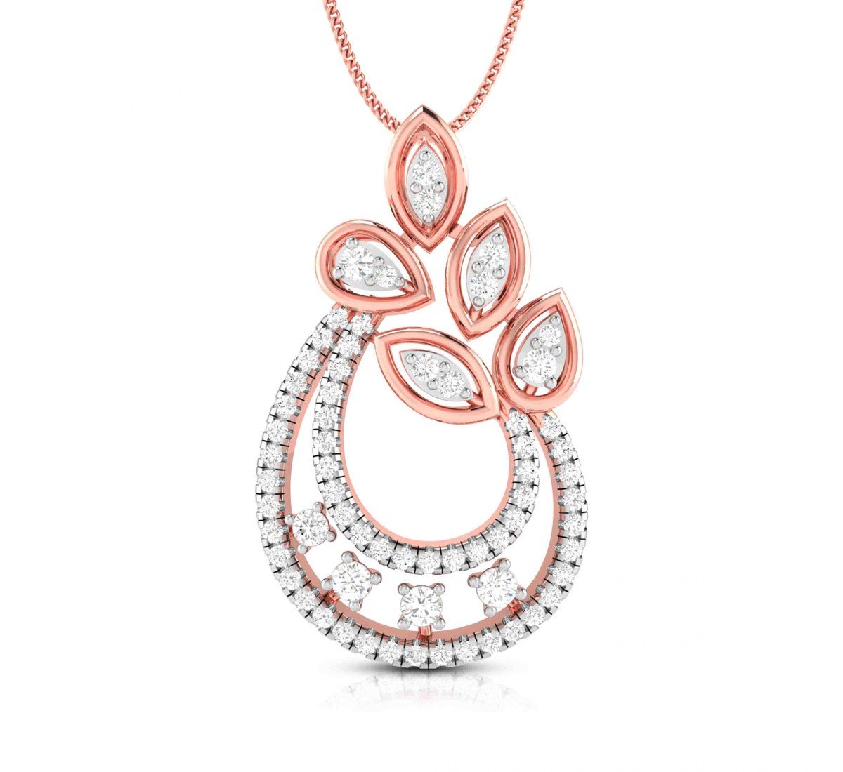 Trio Desire Diamond Pendant