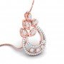 Trio Desire Diamond Pendant