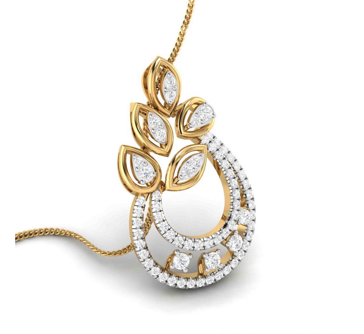 Trio Desire Diamond Pendant