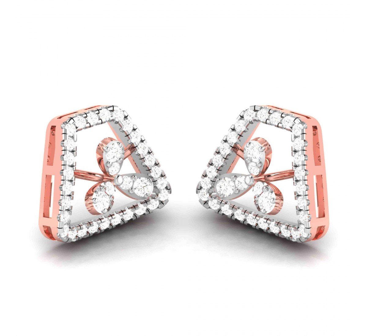 Auburn Diamond Earrings