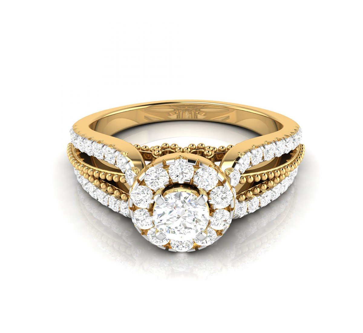 Aviva Swirling Diamond Ring