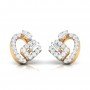 Floral Diamond Earrings