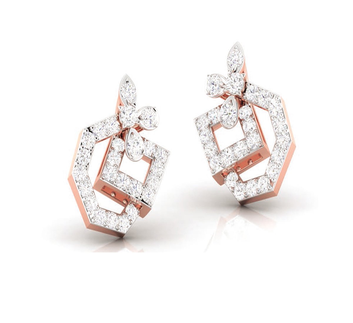 Dahlia Scout Diamond Earrings