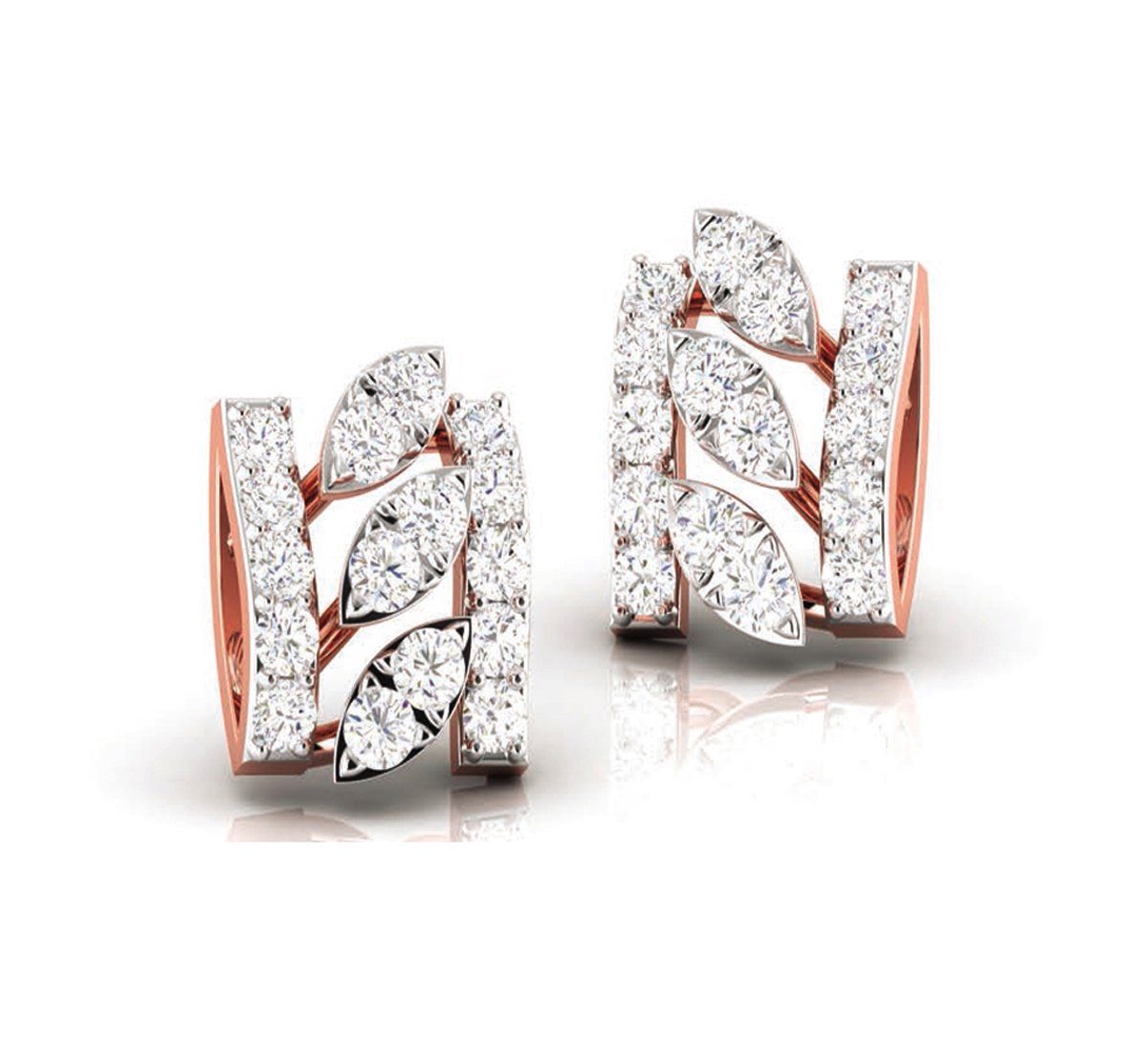 Anthia Lacy Diamond Earrings