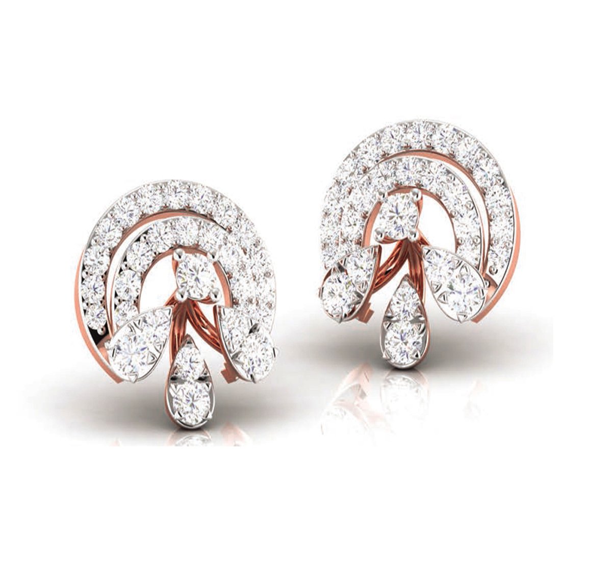 Flawless Diamond Drop Earrings