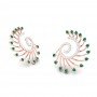 Alaina Star Diamond Earrings