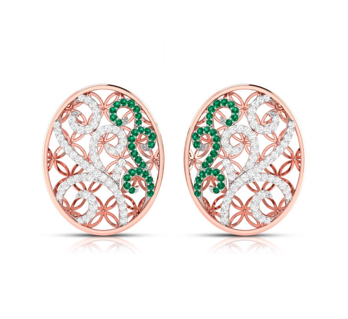 Vedha Alpinia Diamond Earrings