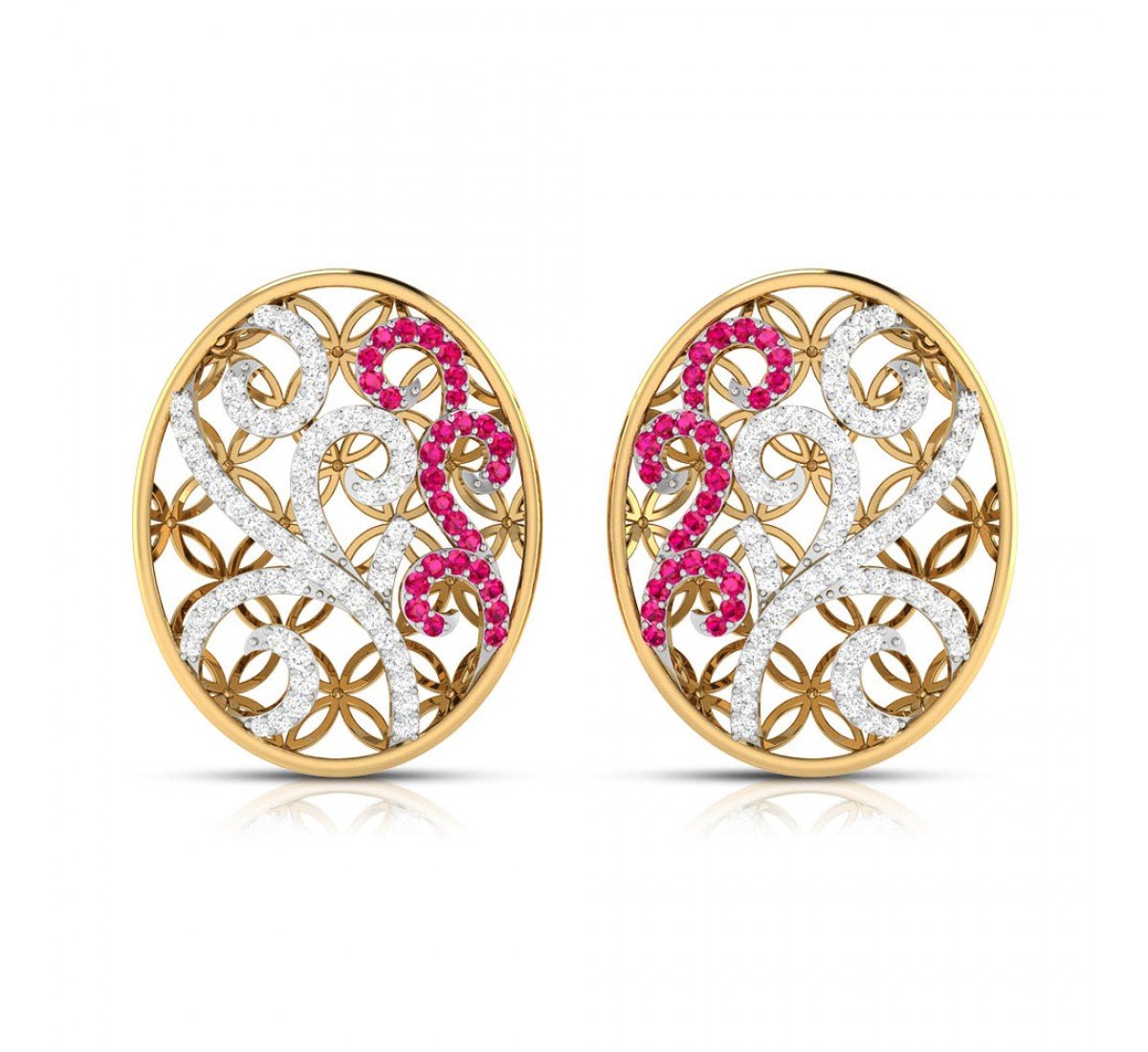 Vedha Alpinia Diamond Earrings