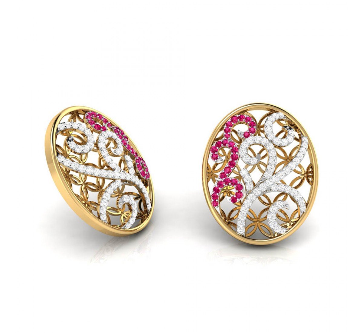 Vedha Alpinia Diamond Earrings