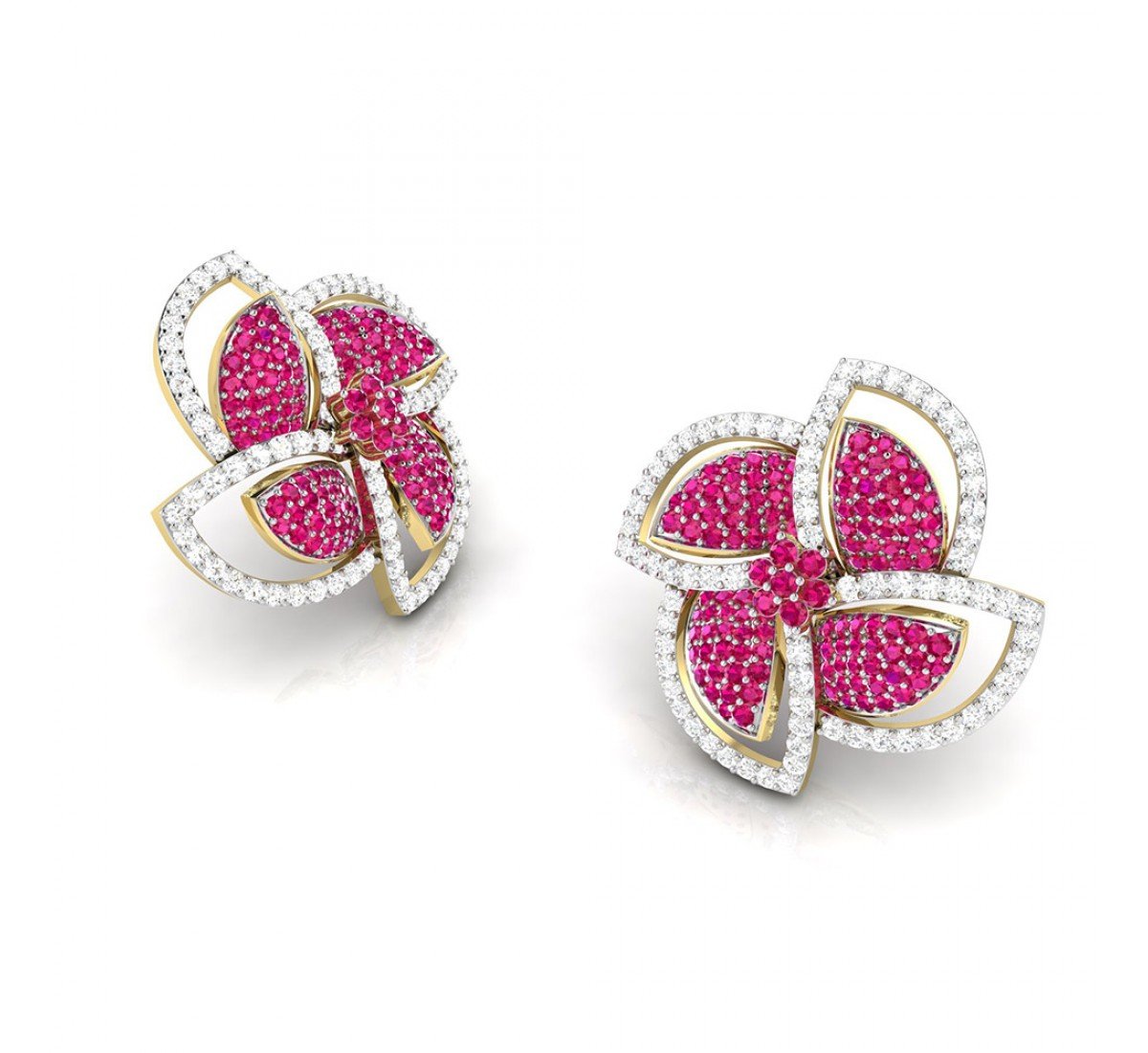 Nina Alpinia Diamond Earrings