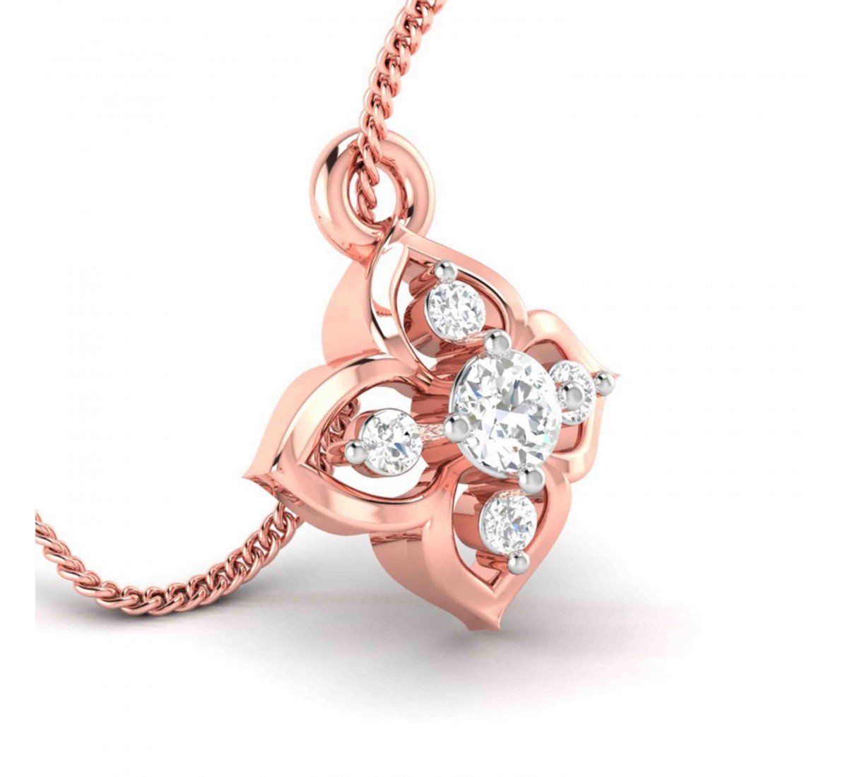 Maisie Trio Diamond Pendant