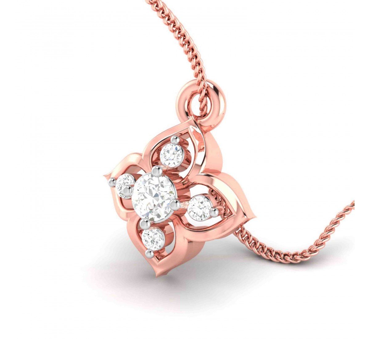 Maisie Trio Diamond Pendant