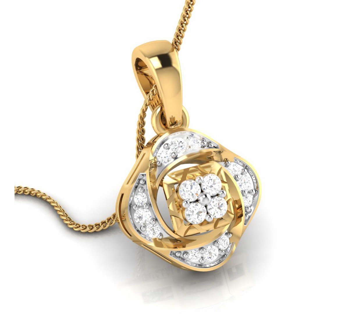 Giana Enhance Diamond Pendant