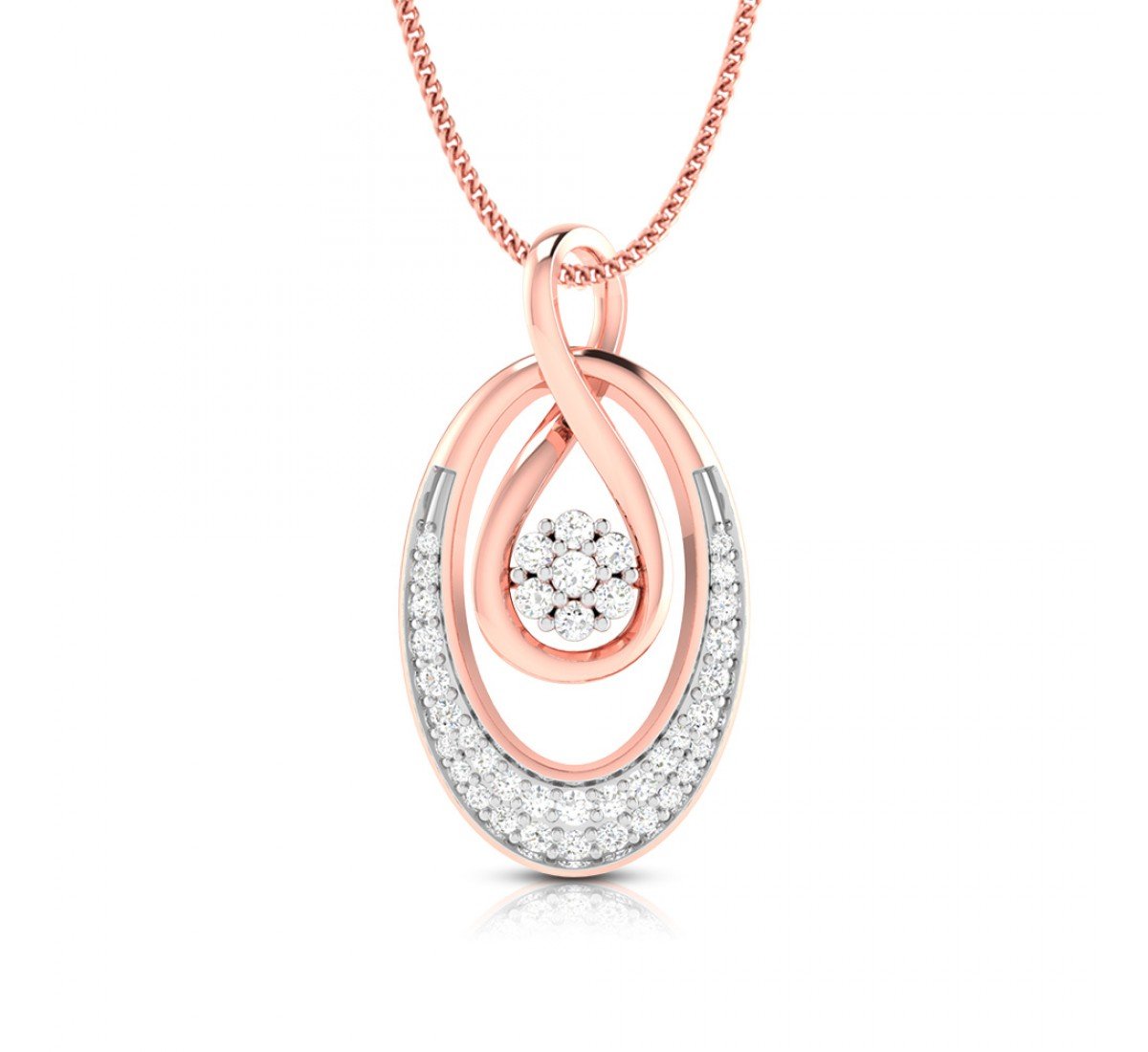 Oriole Semra Diamond Pendant